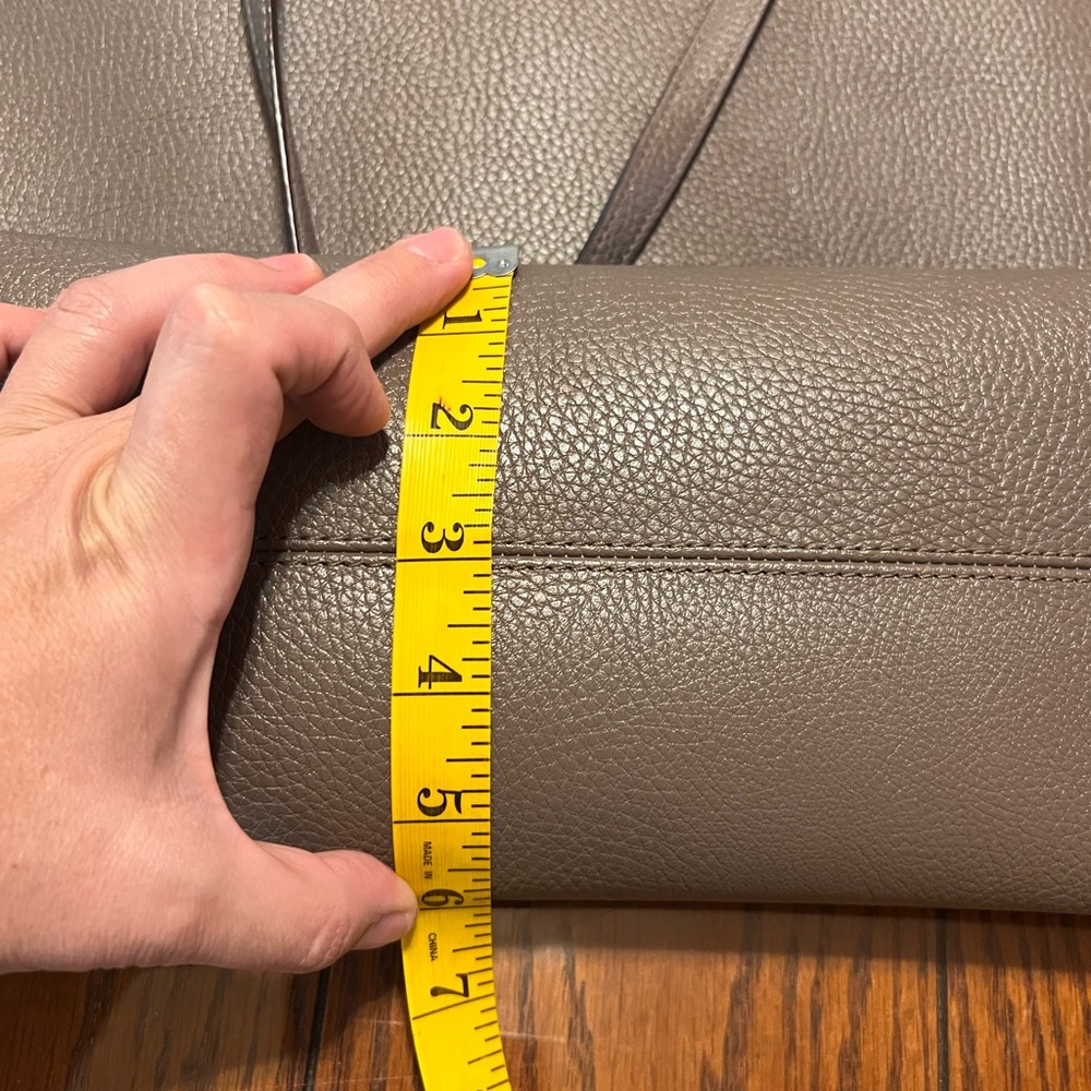 Lauren by Ralph Lauren grey large tote with detachable strap - Picture 12 of 16